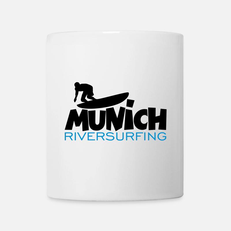 Munich Riversurfing München Surfer - Tasse - Weiß