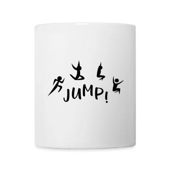 long jump - Mug - white - Front