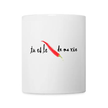 Piment Rouge Fort Piquant - Mug blanc - blanc - Devant