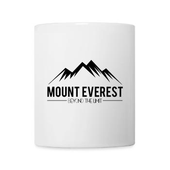 Mount Everest jenseits der Grenzen - Tasse - Weiß - Vorne