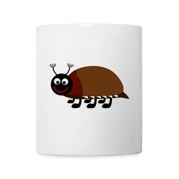 Playful bug illustration for kids - Mug - white - Front