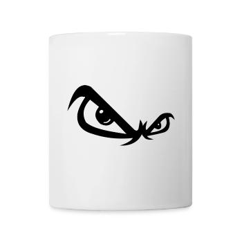 Böse Blick - Tasse - Weiß - Vorne