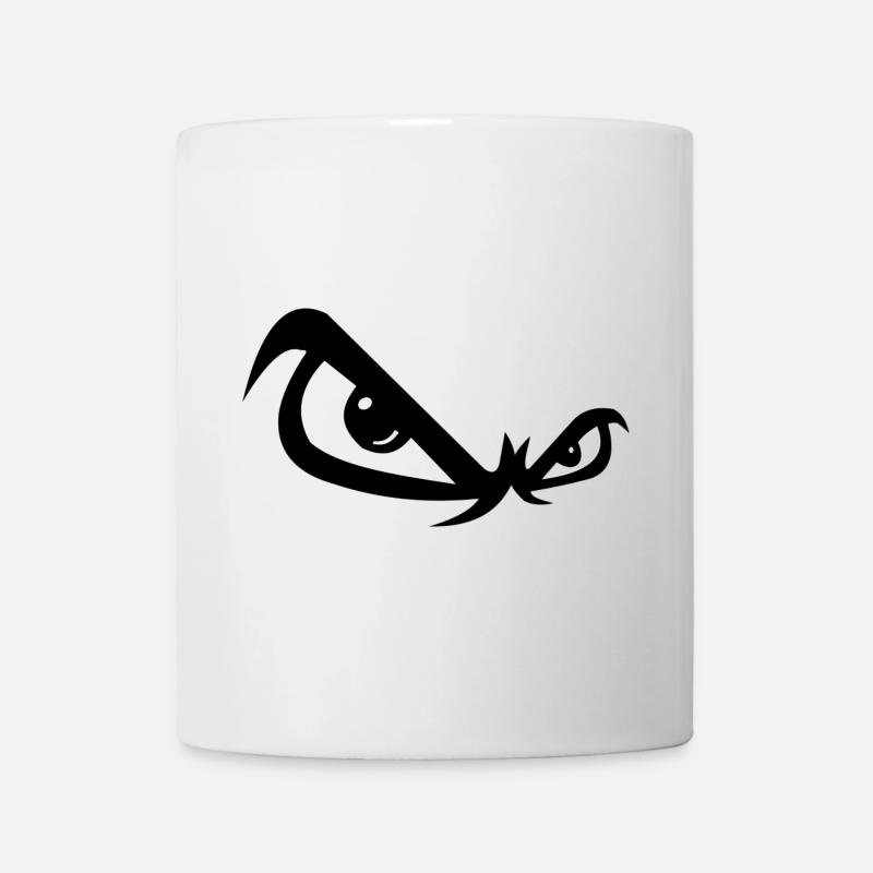 Böse Blick - Tasse - Weiß