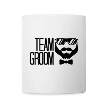 cool sunglasses celebrate groom rings team junggese - Mug - white - Front
