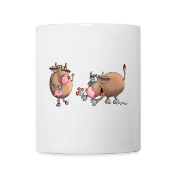 Glückwunsch - Tasse - Weiß - Vorne