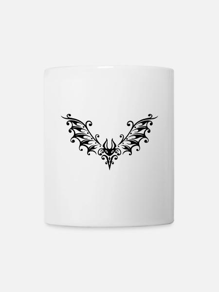 Bat bat tribal, - Mug blanc - blanc