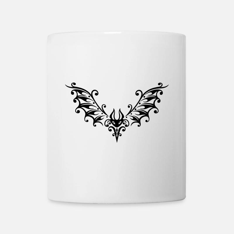 Bat bat tribal, - Mug blanc - blanc