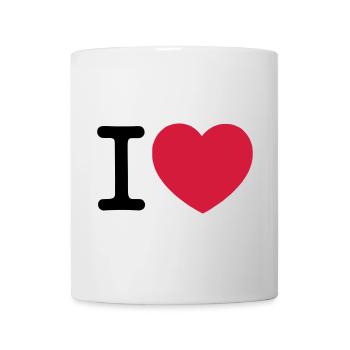 I Love... - Mug - white - Front