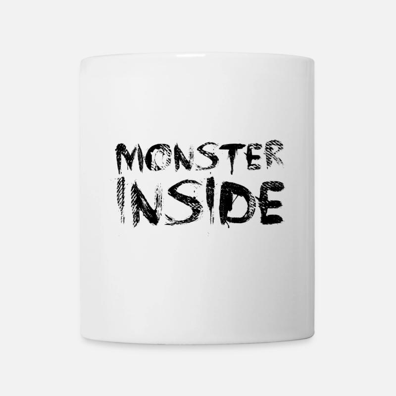 Monster Inside - Tasse - Weiß