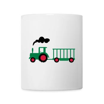 tractor - Mug - white - Front