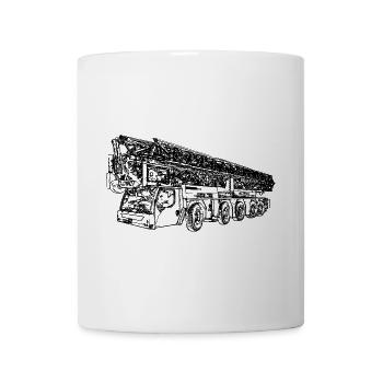 Crane Faltkran Gitter crane 140 - Mug - white - Front