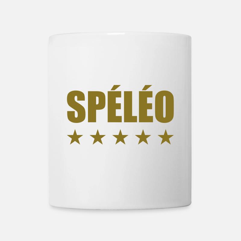 Spéléo - Mug blanc - blanc