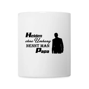 Helden Papa - Tasse - Weiß - Vorne