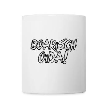 BOARISCH OIDA! - Tasse - Weiß - Vorne