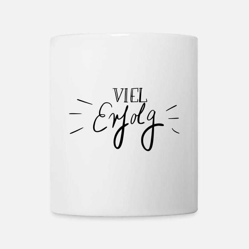 Viel Erfolg - Mug blanc - blanc