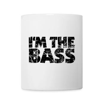 I'm the Bass Vintage Black (FR) - Mug blanc - blanc - Devant