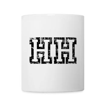 HH Hamburg (Vintage/Weiß) - Tasse - Weiß - Vorne