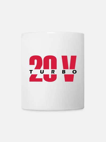 20V Turbo - Tasse - Weiß