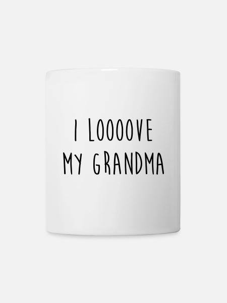 Mamie / Mamy / Grand Mere / Grand-Mère / Bébé - Mug blanc - blanc