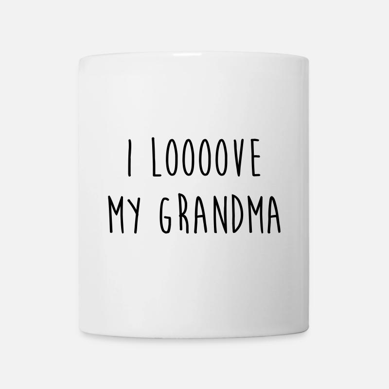 Mamie / Mamy / Grand Mere / Grand-Mère / Bébé - Mug blanc - blanc