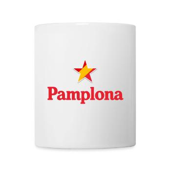 Stars von Spanien - Pamplona - Tasse - Weiß - Vorne