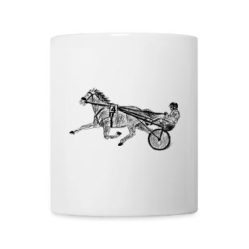 trotter - Mug blanc - blanc - Devant