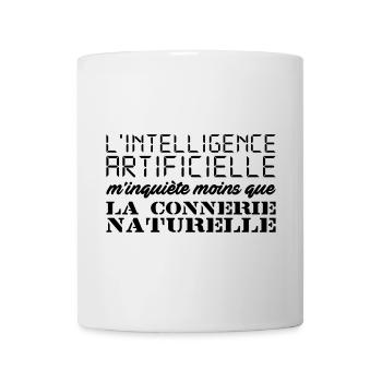 Intelligence artificielle - Mug blanc - blanc - Devant