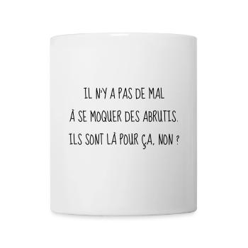 Cinéma / Citation / Série télé / Geek - Mug blanc - blanc - Devant