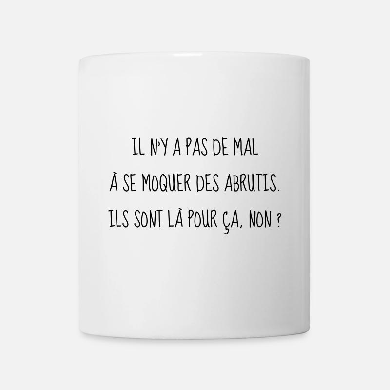 Cinéma / Citation / Série télé / Geek - Mug blanc - blanc