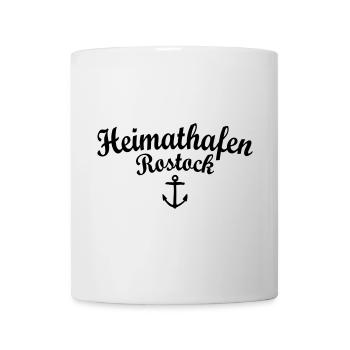 Heimathafen Rostock - Tasse - Weiß - Vorne