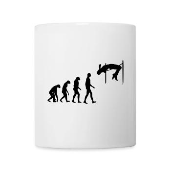 Hochsprung Hochspringer Sport Sportler Spieler - Tasse - Weiß - Vorne