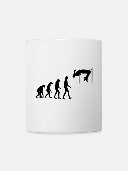 Saut en Hauteur Sauteur Sport Sportif Athlète - Mug blanc - blanc