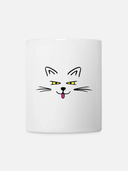 Funny cat - Mug - white