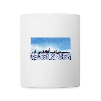 Gelsenkirchen Skyline - Tasse - Weiß - Vorne