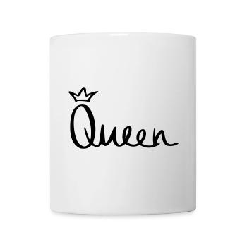 reine - Mug blanc - blanc - Devant