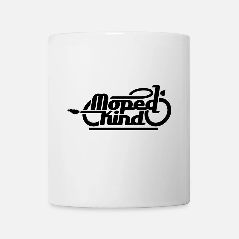 Moped Kind / Mopedkind (V1.0) - Tasse - Weiß