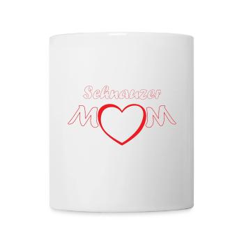 Schnauzer MOM - A life with schnauzers - Mug - white - Front