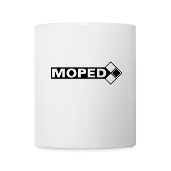 Moped Logo (2c) - Tasse - Weiß - Vorne