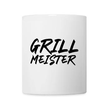 Grillmeister Grillkönig - Tasse - Weiß - Vorne
