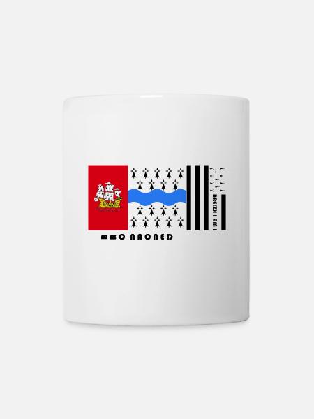 Bretagne - Blason Pays de Nantes - Mug blanc - blanc