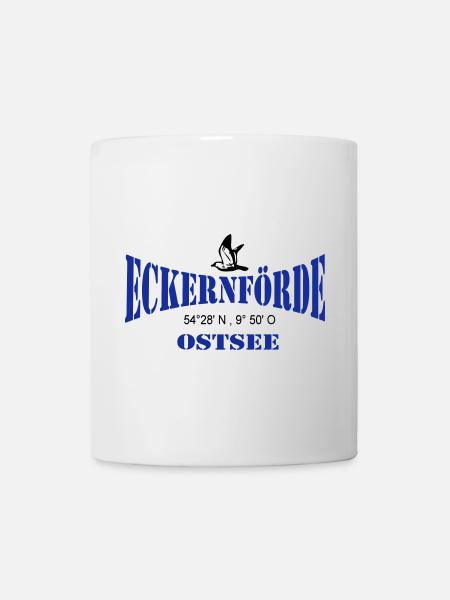 Eckernförde Ostsee ...(25) - Tasse - Weiß