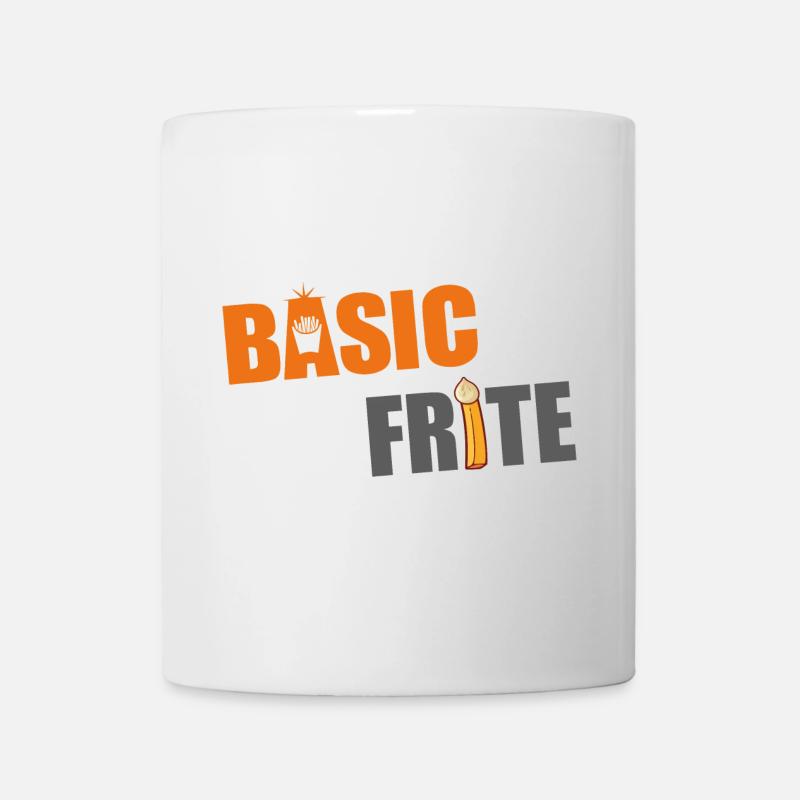 Grundlegende Pommes 2 - Tasse - Weiß