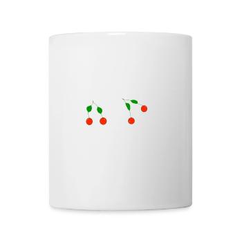 kirschen - Tasse - Weiß - Vorne