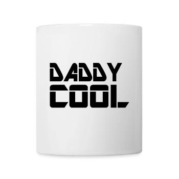 Geometrische Linienkunst Daddy Cool - Tasse - Weiß - Vorne