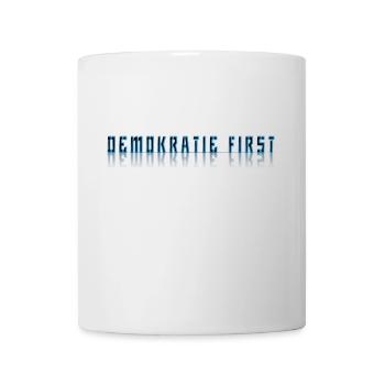 Demokratie - Tasse - Weiß - Vorne