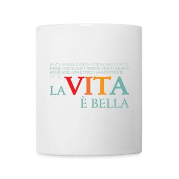 La vita e bella - Mug - white - Front