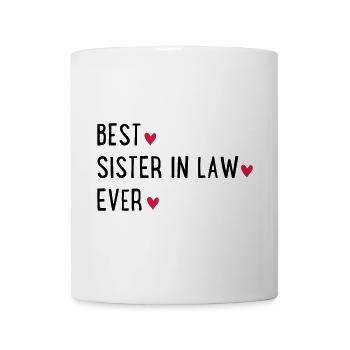 Best sister in law - Mug blanc - blanc - Devant