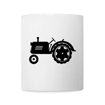 Farm tractor for the farmer - Mug - white - Front