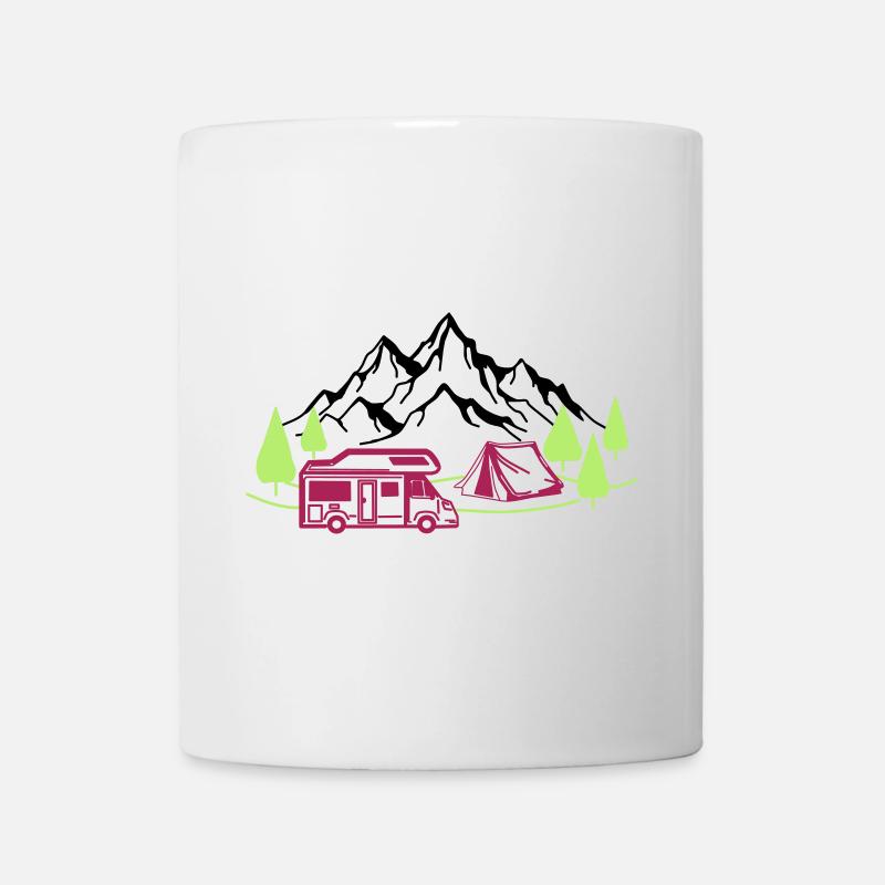 Urlaub in den Bergen - Tasse - Weiß