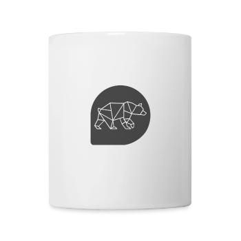 Ours, Ours - Mug blanc - blanc - Devant
